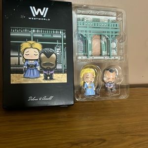 West world figures Dolores and Arnold